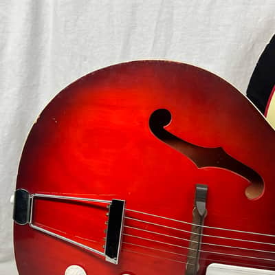 Harmony H-53 Rocket Archtop Hollow Body Electric Guitar image 4