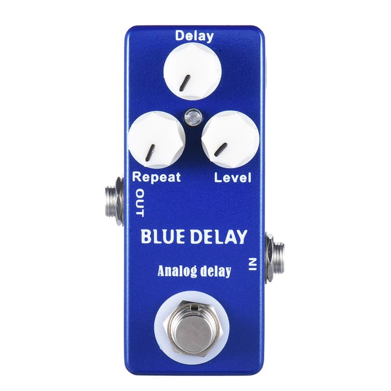 Mosky Blue Delay Analog Delay Pedal Free Shipment,price include the import duty for US buyer image 1