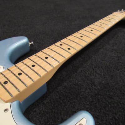 2001/2012 MIM Fender Standard Stratocaster Guitar Agave Blue image 6