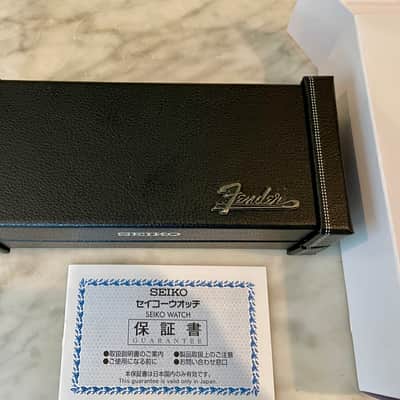 Seiko Fender Limited Edition 1954 70th Anniversary Stratocaster Chronograph X Watch 2024 - Only 1954 Made image 9