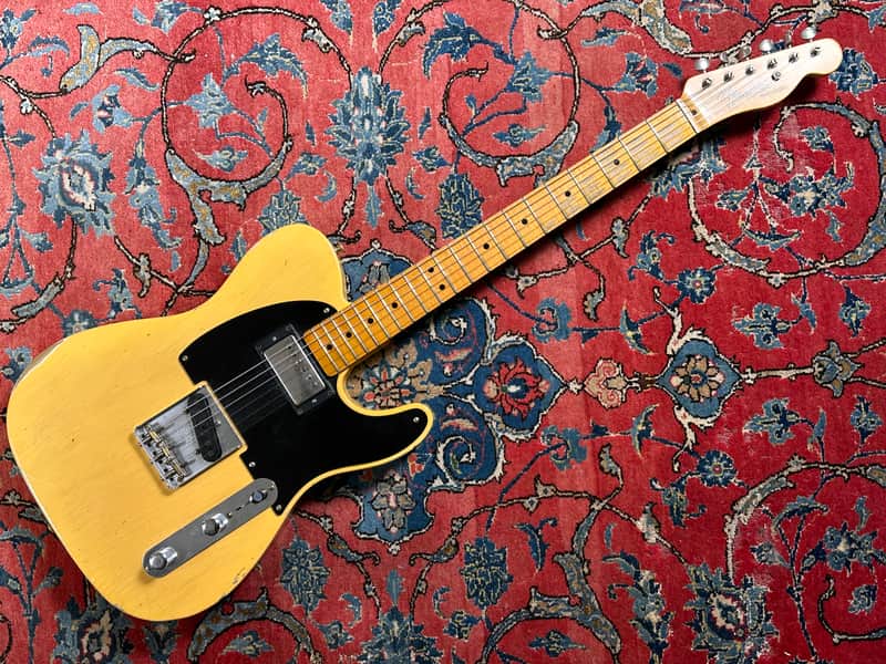 Fender Custom Shop '51 LTD HS Relic Telecaster 2018 Nocaster Blonde image 1