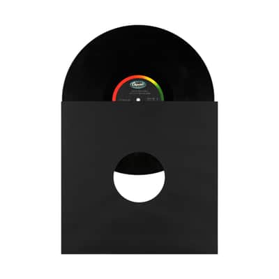 (100) 12" PREMIUM 29# BLACK Paper Vinyl LP Record Album Inner Sleeves ARCHIVAL image 6