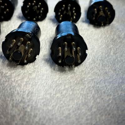Ken-Rad 12C8 Vacuum Tube set of (15) Circa-1960s-Metal image 6
