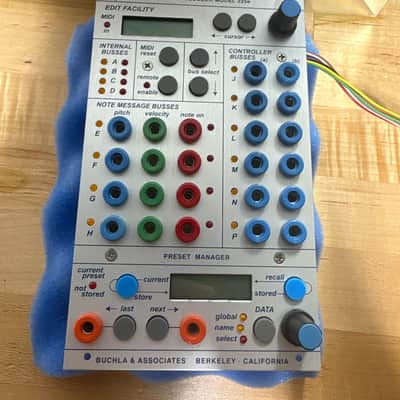 Buchla 225e MIDI Decoder / Preset Manager 2010s - Silver image 5