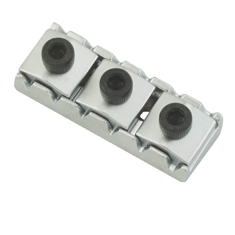 Genuine Floyd Rose 1000 Series/Special Locking Nut - R3, Satin Chrome Bild 1