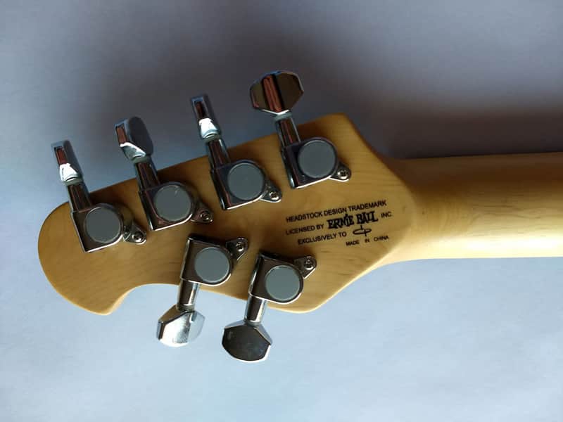 OLP MM4 Blue Officially Licensed Ernie Ball Music Man Silhouette