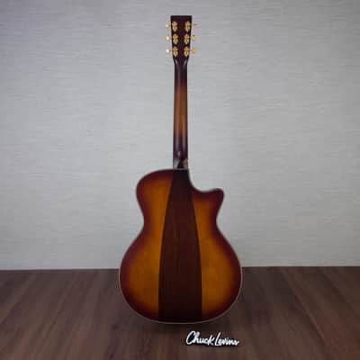 Martin GPCE Inception Maple/European Spruce Left Handed Acoustic Electric Guitar - Amber Fade Sunburst - #M2898718 - Mint, Open Box image 7