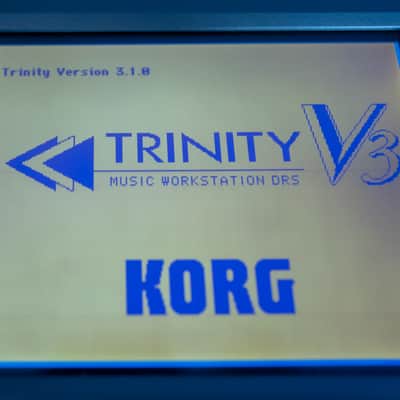 Korg Trinity V3 61-Key 32-Voice Polyphonic Workstation 1998 - Silver image 15
