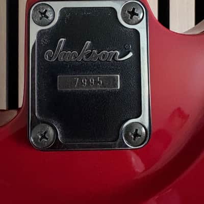 Grover Jackson Super Dinky SDK 90's Metallic Red With Matching Headstock MIJ image 8