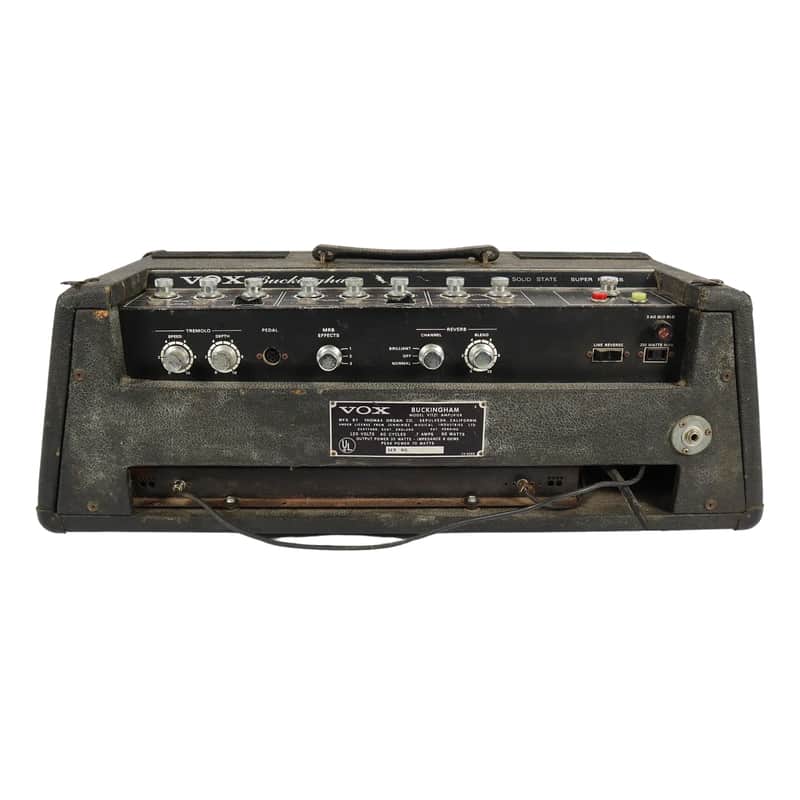 Vox V1121 Buckingham 3-Channel 35-Watt Guitar Amp Head image 2