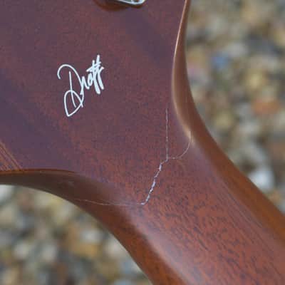 Gretsch G6134TFM-NH Nigel Hendroff Signature Penguin™, Ebony Fingerboard - Amber Flame image 3