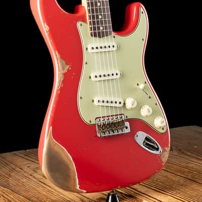 Fender Custom Shop '62/'63 Stratocaster - Aged Fiesta Red - Free Shipping image 3
