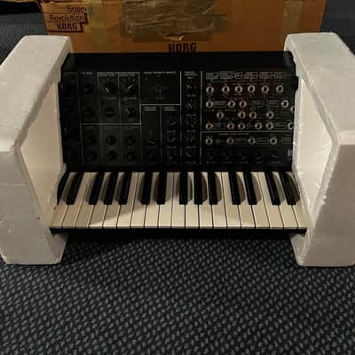 Korg MS-20 mk2 classic monosynth 1982 excellent condition in box with manuals and original leads image 19