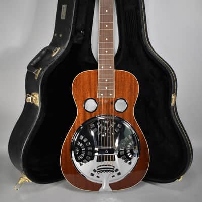 Regal RD-40S Square Neck Resonator Left-Handed | Natural Gloss Finish W/HSC image 1