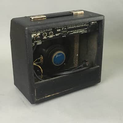 Vintage Fender Musical Instruments Sidekick 10 Electric Guitar Amplifier 1985 Black Tolex Amp image 2