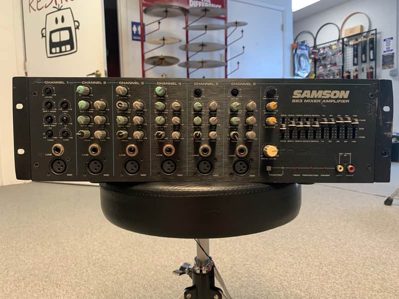 Samson S63 Mixer Amplifier image 1