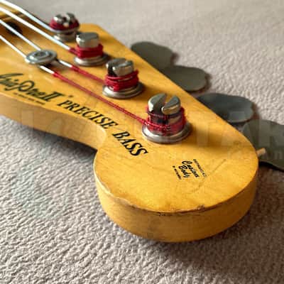ARIA PRO II PRECISE BASS - 1977 - BEAUTIFUL MATSUMOKU-BUILD image 16