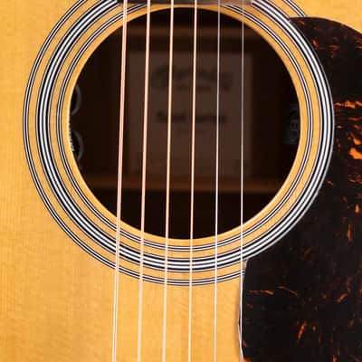 Martin D-13E Retro Dreadnought Acoustic/Electric Guitar - Spruce/Walnut with Gig Bag image 11