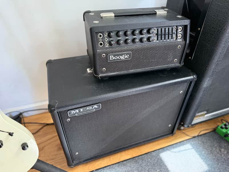 Mesa Boogie 1x12 wide body guitar cab - black image 1