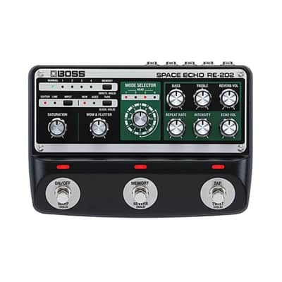 【新品】BOSS RE-202 SPACE ECHO Amazon.com: Boss RE-202 Space Echo Delay and Reverb Effects Bundle