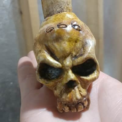 Handmade Aztec Death Whistle image 1