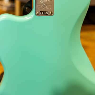Squier 40th Anniversary Vintage Edition Jazzmaster 2022 - Present Satin Sea Foam Green image 9