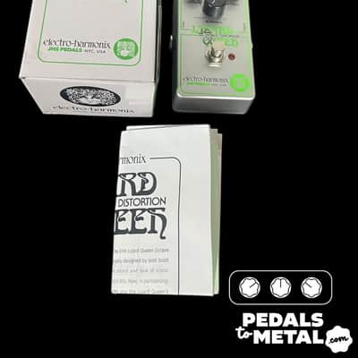Electro-Harmonix / JHS Nano Lizard Queen Octave Fuzz 2023 - Present - Silver / Green  X12637 image 1