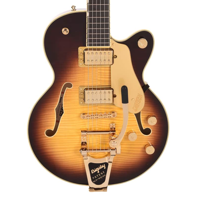 Gretsch Broadkaster Jr. LX Figured Center Block with Bigsby image 2