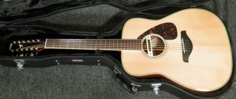 Yamaha FG720S-12 12-string Dreadnought Acoustic Guitar w/ LR Baggs M80 Pickup + Gator case used image 1