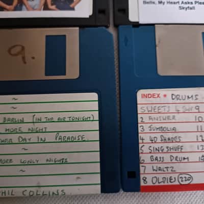 Midi Song Diskettes - Retro Midi Songs Files Floppy Disk - Large Collection image 10