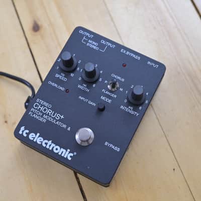 TC Electronic Stereo Chorus + Pitch Modulator & Flanger 1991 - 2016 - Black image 1