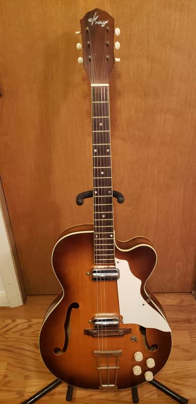 Kay Archtop Swingmaster ? Speed Demon 1950's 1960's  Sunburst image 1