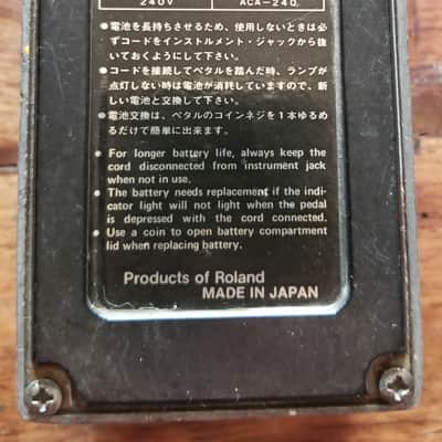 Boss OD-1 Long Dash Silver Screw 1977-1981 8 Pin JRC4558 Chip Japan Black Label image 9