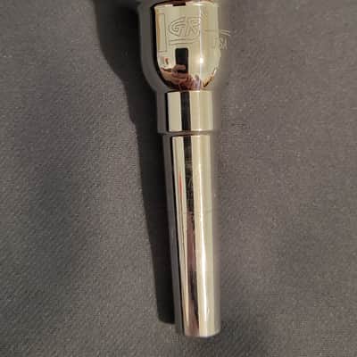 GR 67FL - Silver Plated Flugelhorn Mouthpiece image 1