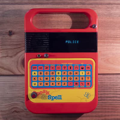 Texas Instruments Speak & Spell - circuit bend - English version 1980 - orange image 1