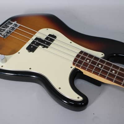 2012 Fender Standard Precision Bass MIM Sunburst Finish image 9