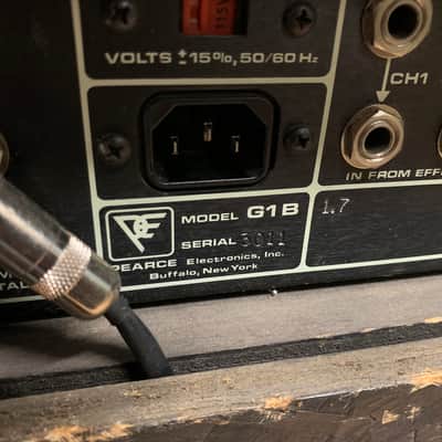 Pearse G1 Guitar Amp late-80's - Black image 8