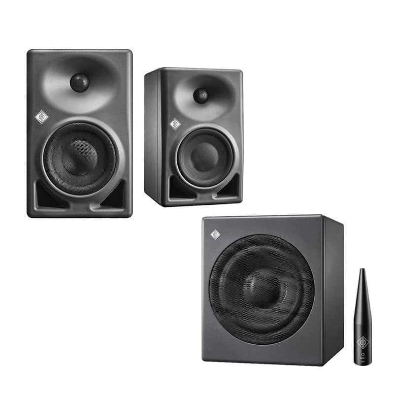 NEUMANN Neumann KH 120-II (pair) + KH 750 DSP DG (subwoofer) + MA1 set (alignment microphone for DSP monitor speakers) image 1