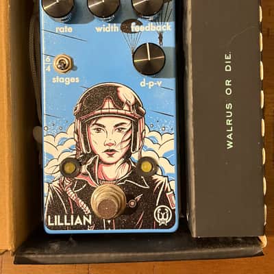 Walrus Audio Lillian Multi-Stage Analog Phaser - Blue image 2