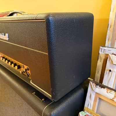 Marshall 1959SLP MK II Reissue 2-Channel 100-Watt Guitar Amp Head 2000 - 2017 - Black image 3