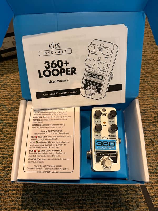 Electro-Harmonix Pico 360+ Looper Pedal. LIKE NEW IN BOX! image 1