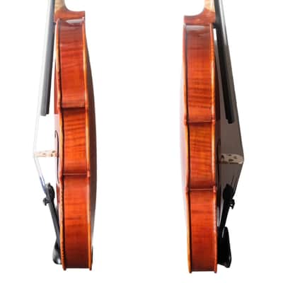 Handmade 4/4 Violin Outfit, Italian Spruce Top, Maple Back,Rich Tone, Case & Bow image 5