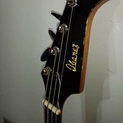 Ibanez Non Reverse Thunderbird Pre Lawsuit  1972 Sunburst Vintage Rare image 3