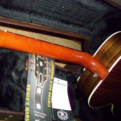 2019 Gibson SJ 200 Custom Shop Special Rosewood Back and Sides Acoustic Electric Bear Claw image 8