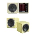 Avantone Pro Active MixCube Powered Full-Range Mini Reference Monitors (Pair, Retro-Cream)-NEW