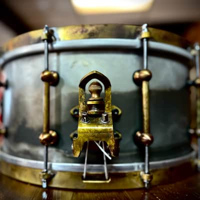 Ebenor Percussion 14x6.5 Heavy Feather Aluminum Snare Drum image 3