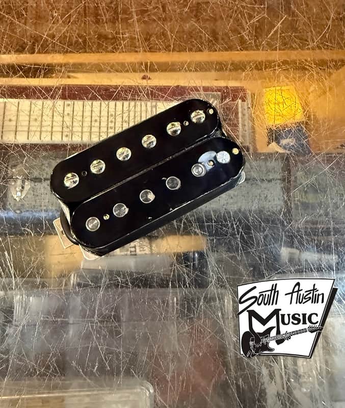 Gibson 498T Hot Alnico Treble Humbucker Pickup Double Black image 1