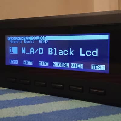 New black display for Korg Wavestation A/D image 5