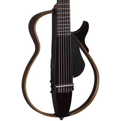 SLG200N Nylon String Silent Guitar Black image 1