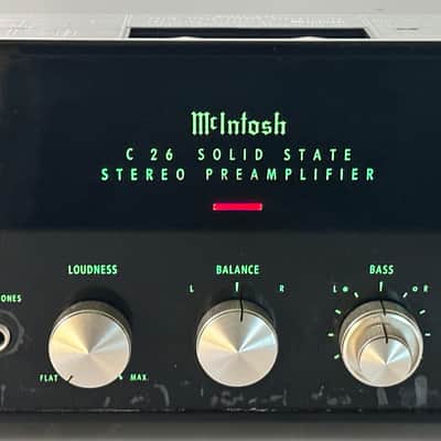 McIntosh C26 Solid State Stereo Preamplifier (Serviced) image 14